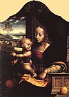 Joos van Cleve Virgin and Child painting